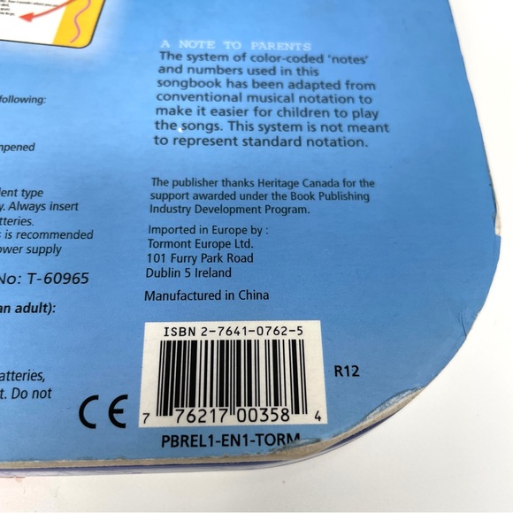 Play Me A Song! Hard Cover Book with Piano Keyboard - Picture 9 of 9